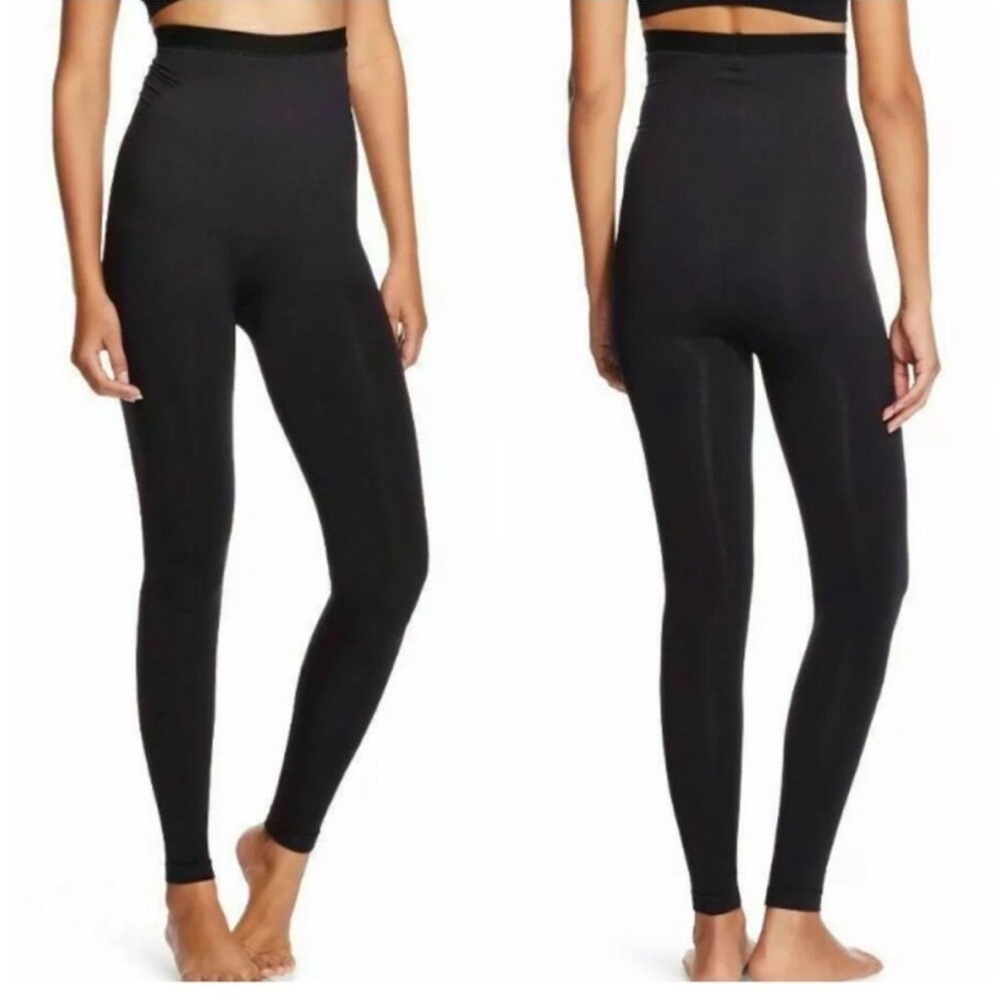 • Spanx • Women’s High Waist Seamless Shaping Legging
XL Black